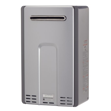 Rinnai HE+ 7.5 GPM 180,000 BTU Propane Gas Exterior Tankless Water Heater RL75EP